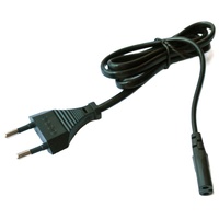 Prises EUROPÉENNES Cordon D'alimentation Européen 2 Broches Rondes pour Ordinateur Portable Ordinateur Portable AC Adaptateur Ajustement Russe Brésil Allemagne France Suède Chili