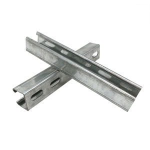 Bonne qualité C <span class=keywords><strong>montage</strong></span> perforé Unistrut canal C canal acier pour Construction Rail <span class=keywords><strong>de</strong></span> guidage linéaire à faible coût - Product Image 5