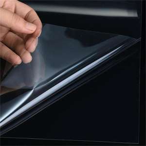 Película de Seguridad Transparente Antiexplosión para Ventanas de Edificios, Película Protectora de Vidrio con Tinte para el Hogar, 2Mil 4Mil 8Mil 12Mil 1.52*30M PET - Product Image 1