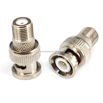 High Quality BNC-F BNC Male to F Female Connector for CCTV Camera