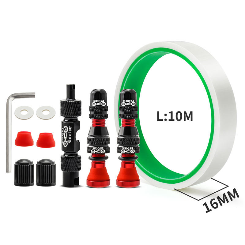 Valve rouge 40mm + ruban 16mm + outil