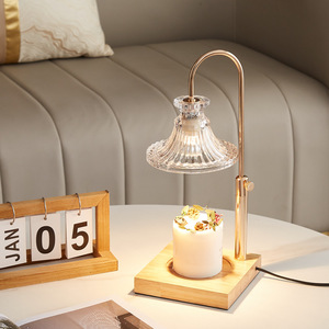 <span class=keywords><strong>2023</strong></span> interruptor de fragancia de cera, decoración del hogar, regalo de vacaciones, lámpara calentadora de velas con temporizador - Product Image 1