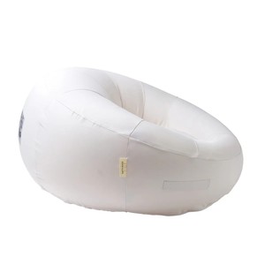 Chaise flottante gonflable OEM esthétique en forme de nuage, couleur crème, en <span class=keywords><strong>toile</strong></span> PVC robuste, pour adultes - Product Image 5