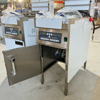 Friteuse électrique commerciale avec panier à levage automatique et système de filtration d'huile, équipement de cuisine pour restaurant, fournisseur