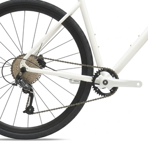 Bicicleta de Carretera de Carreras con Manillar Plano FIREFOX 700C, Horquilla de Fibra de Carbono, <span class=keywords><strong>Eje</strong></span> Pasante, Cuadro de Aluminio, 9 Velocidades, Freno de Disco Hidráulico, Ligera - Product Image 4