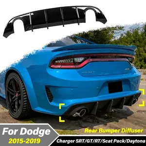 สปอยเลอร์กันชนหลัง StarNav สำหรับ Charger SRT/GT/RT/Scat Pack/Daytona ปี 2015 2016 2017 2018 2019 อุปกรณ์ตกแต่งภายนอกรถยนต์ - Product Image 1