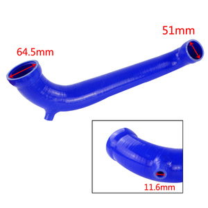 Tuyau de refroidissement en silicone pour radiateur, longueur 50 mm, épaisseur de paroi 5 mm, pour Audi A3 1.4T Volkswagen Golf - Product Image 4