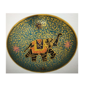 Bol de fruits décoratif en laiton de style indien, ustensile à main en métal décoratif, pour les fruits, bon marché - Product Image 4