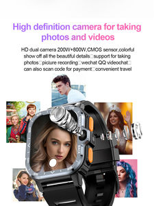 Reloj Inteligente PGD 4G con GPS, WIFI, Cámara, Pantalla IPS, RAM de 2 GB, ROM de 16 GB, Compatible con <span class=keywords><strong>Tarjeta</strong></span> SIM, Teléfono Móvil, Compatible con Tiktok - Product Image 3