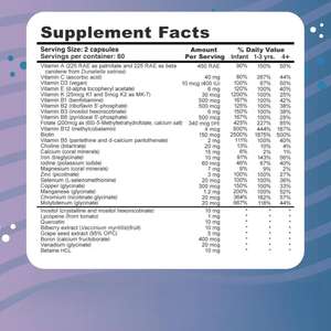 Super Mini Multivitamine Inslikken <span class=keywords><strong>Capsules</strong></span> Voor Kinderen Methylfolaat Methyl B12 Co-Enzym B Vitaminen Voor Groei Focus Voor - Product Image 4