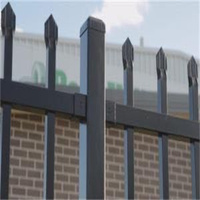 Panneaux décoratifs de jardin, clôture en aluminium, mur de clôture de jardin, portail, écran d'intimité, clôture en acier Corten, anti-corrosion, imperméable