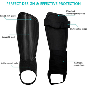 <span class=keywords><strong>Espinilleras</strong></span> de fútbol profesionales para adultos, jóvenes y niños, protector de pantorrilla de PU EVA, <span class=keywords><strong>espinilleras</strong></span> <span class=keywords><strong>con</strong></span> correa, protección fina para fútbol - Product Image 3
