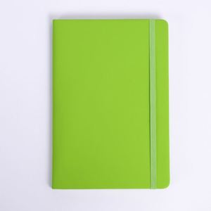 Classic <b>A5</b> Journal Notebook Low Cost PU Leather Hardcover with Elastic Strap for Office Business Promotion Personal Planner - Product Image 2