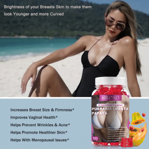 Gomitas Naturales BBL, Suplemento para el Cuidado de la Salud, para Aumentar el Tamaño de la Cadera, Glúteos Grandes, Potenciador de Glúteos - Product Image 4