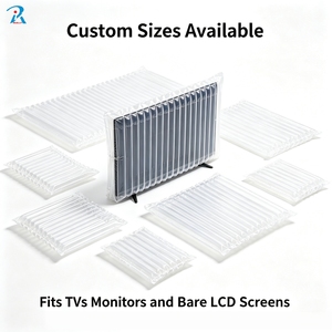 Sacchetto a Colonna d'Aria Personalizzato Impermeabile Trasparente per Protezione Schermi TV OLED, Mini-LED e Micro-LED - Product Image 4