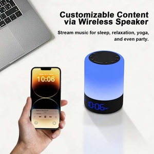 Altavoz Inalámbrico HiFiD, Lámpara Inteligente con Sonidos, Luz Nocturna, Máquina de Sonidos para Dormir, Relajación para Bebés - Product Image 2