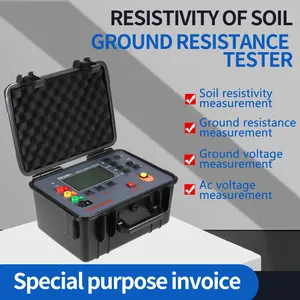 Tester di resistenza al suolo ES3001 resistenza al suolo terra resistività Tester morsetto tensione di terra AC Test di tensione