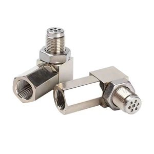 Mini sensor de oxígeno Universal 90 grados de acero inoxidable catalizador metálico escape coche Mini convertidor catalítico - Product Image 4