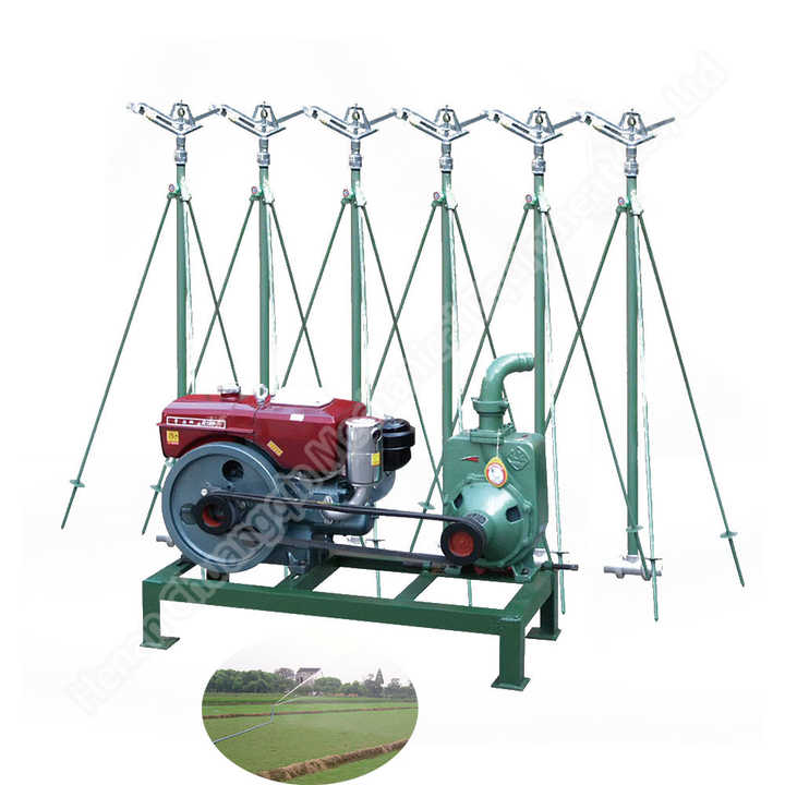 Most Effective Hose Reel Sprinkling Irrigation Machine Spray Rain Gun Irrigation System for Corn