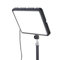 Mini Masaüstü Canlı Yayın Dolgu Işığı 352 LED Panel Işık 12 inç Tam Ekran Üç Renkli Katlanabilir Pille Çalışan Taşınabilir