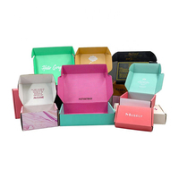 Vente directe d'usine carton ondulé impression couleur personnalisée papier kraft carton recyclable respectueux de l'environnement