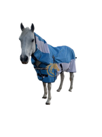 Couverture pour cheval Prima Quality 1200DN imperméable toutes saisons, pour usage extérieur, lavable en machine, légère, combinaison crossover, polyester