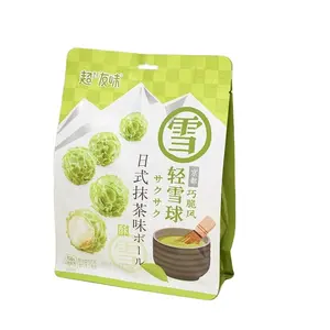 Chaoyouwei Chocoladebal 108G Snack Groothandel Causale Snack Matcha Aardbei Mango Smaak Cacaoboter Vervanger Chocolade