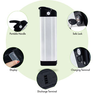 Hochwertige 36 V 15 A Silberne wiederaufladbare Batterie des Fischtyps Elektrofahrrad-Batterie - Product Image 6