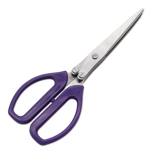 <b>Kitchen</b> <b>Scissor</b> Stainless Steel Purple Straight Head Home Use Multi Layer Cutting Tool - Product Image 3