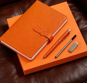 2026 Wholesale Promotional Luxury Gifts Items Notebook Customizable Logo Business Gift With <b>Pen</b> and USB Disk - Product Image 4