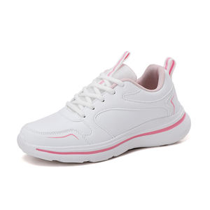 Scarpe da ginnastica bianche alla moda da <span class=keywords><strong>donna</strong></span> scarpe sportive in <span class=keywords><strong>pelle</strong></span> sintetica scarpe Casual da <span class=keywords><strong>donna</strong></span> comode da <span class=keywords><strong>donna</strong></span> traspiranti <span class=keywords><strong>Sneakers</strong></span> - Product Image 6