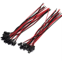Connecteur de fil mâle à femelle JST personnalisé avec prise électrique en plastique à 2 ou 3 broches pour accessoires d'éclairage