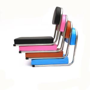 Asiento de bicicleta de montaña naranja para niños con respaldo, sillín cómodo para accesorios de bicicleta infantil - Product Image 5