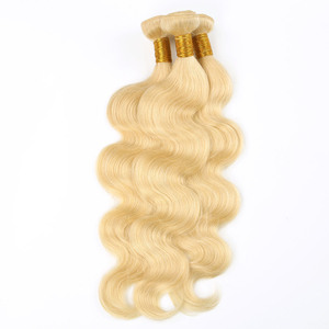 Perruque de <span class=keywords><strong>cheveux</strong></span> humains vierges bruts 613, alignés aux cuticules, blonds, de donneur unique, double tirage, mèches de <span class=keywords><strong>cheveux</strong></span> humains - Product Image 6