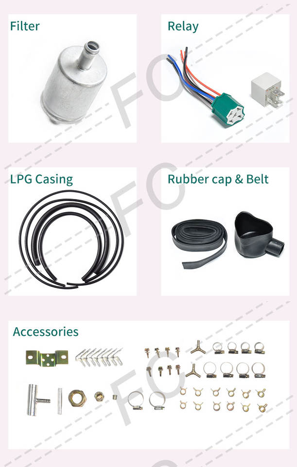 Auto Gas Conversion Sequential Injection Complete lpg Kit Gnc Auto ...
