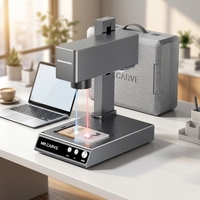 Machine de marquage laser à fibre haute vitesse 10000 mm/s 5W DAJA M4 pour bois, cuir, papier et production en petites séries