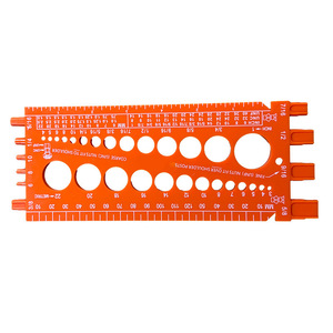 Vérificateur de jauge de filetage de boulon d'écrou Outil de mesure impérial et métrique Jauge de mesure de filetage d'écrou de boulon en plastique - Product Image 4