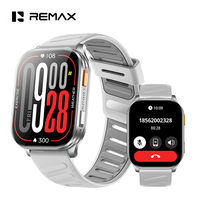 Montre connectée REMAX WATCH39 AMOLED avec moniteur de fréquence cardiaque et de sommeil, commande vocale IA, étanche 1 ATM, appels, suivi d'activité