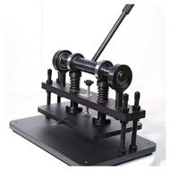 Machine de découpe manuelle à plat 360*220MM pour échantillons de cuir, découpe de formes vierges, idéale pour la production de semelles intérieures