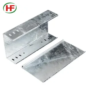 Hongfeng Fabricante Venta Directa 316l Acero Inoxidable Aleación de Aluminio Cable Bandeja Trunking Groove Bridge