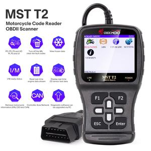 Lecteur de code OBDII pour moto T2, protocole EURO 5, scanner de diagnostic, codes de panne, diagnostic ABS - Product Image 3