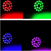 Prix de gros d'usine 18*4W RGBUV Par Lights pour l'éclairage de fête de concert de mariage Led Stage Lights