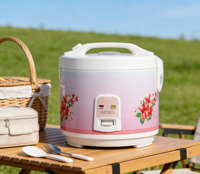 Marmite Électrique Intelligente à Contrôle Numérique Automatique avec Minuteur, Revêtement Antiadhésif, Capacités 1.5L/1.8L/2.2L/2.8L, Vente en Gros Direct Usine
