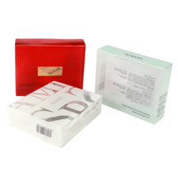 Klar Großhandel Benutzerdefinierte kleine Schönheit Folding Klar PVC PET Kunststoff Transparent Verpackung Boxen für Kosmetik produkt