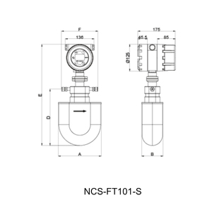 NCS-FT101 đo lưu lượng khối coriolis - Product Image 5