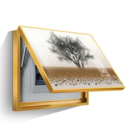 Cuadro Decorativo de Porcelana de Cristal para Caja de Medidor Eléctrico, Arte de Pared de Lujo para Decoración del Hogar, Venta al por Mayor de Fábrica