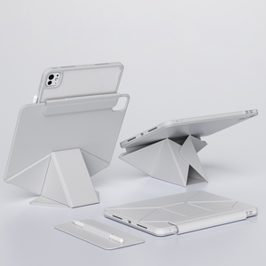 Custodia Magnetica Staccabile 2-in-1 per <span class=keywords><strong>Apple</strong></span> <span class=keywords><strong>iPad</strong></span> Air 11 2025, <span class=keywords><strong>Cover</strong></span> Smart in Pelle e Acrilico per <span class=keywords><strong>iPad</strong></span> Pro 11 2024 TB044 - Product Image 5