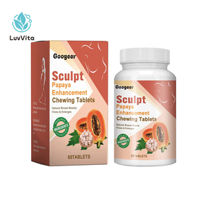 LUVVITA Maßgeschneiderte Großhandels-Papaya-Brustvergrößerungs-Kautabletten zur Verbesserung der Immunität, Kräuterergänzungsmittel für die Frauengesundheit - Product Image 1