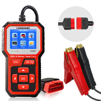 Probador de Baterías Digital KW681 + Lector de Códigos ECU Automotriz 2 en 1 Herramienta Automotriz