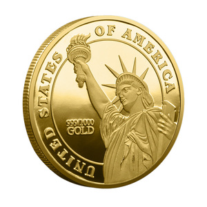 Moneda Conmemorativa del 11 de Septiembre de la <span class=keywords><strong>Estatua</strong></span> de la <span class=keywords><strong>Libertad</strong></span>, Chapada en Oro, 3D, Artesanía Patriótica, Coleccionable, Decoración de Escritorio, Doble Cara - Product Image 2
